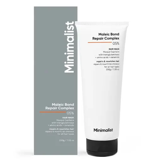 Minimalist Maleic Bond Repair Complex 05% Hair Mask – Deep Hair Repair & Nourishment for All Hair Types | 200g / 7.05 oz