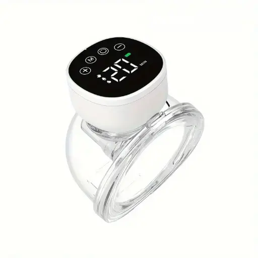 Wearable Breast Pump – Hands-Free Electric Breast Pump with LED Display 🍼 | 3 Modes & 9 Suction Levels | Quiet, Portable & USB Rechargeable | Longer Battery Life, Low Noise, Leak-Proof Design