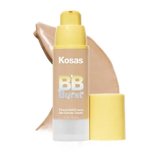 Kosas BB Burst Tinted Gel Cream – Lightweight Hydrating Skin Tint with Natural Finish | 1 fl oz / 30 mL